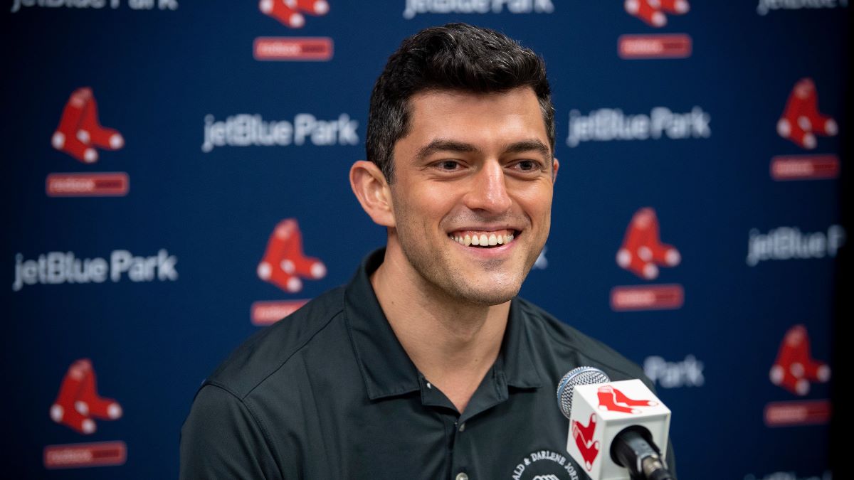 Boston Red Sox chief baseball officer Chaim Bloom