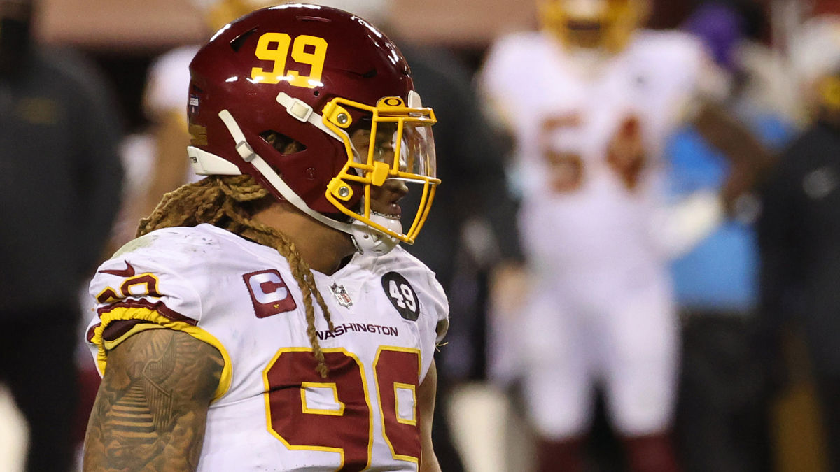 Washington Football Team defensive lineman Chase Young