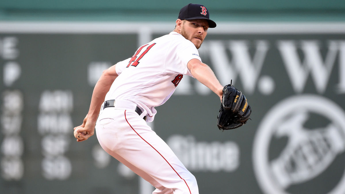 Boston Red Sox pitcher Chris Sale