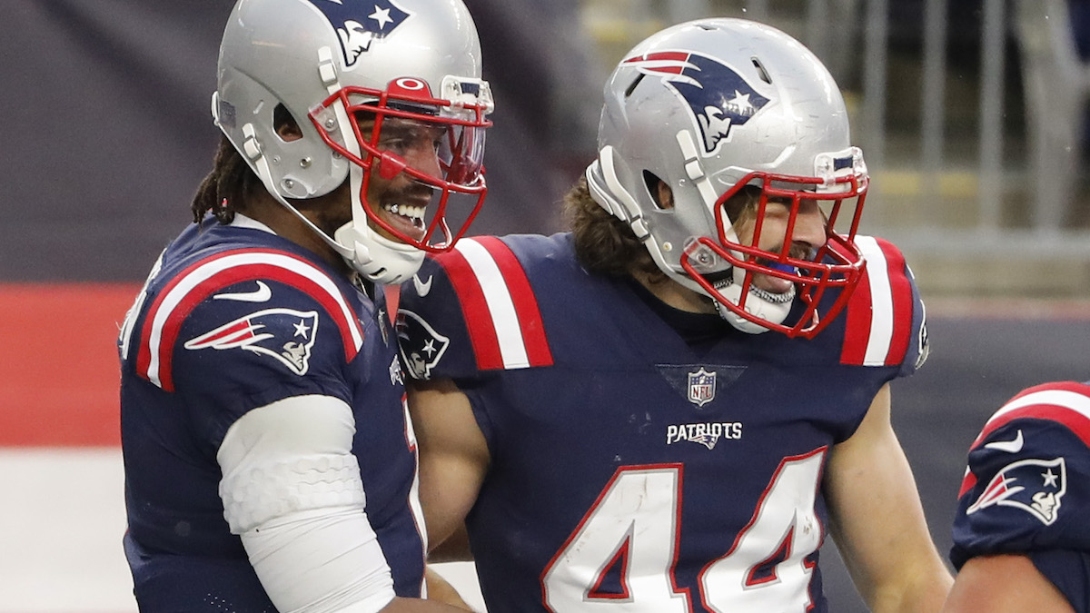 Patriots tight end Dalton Keene