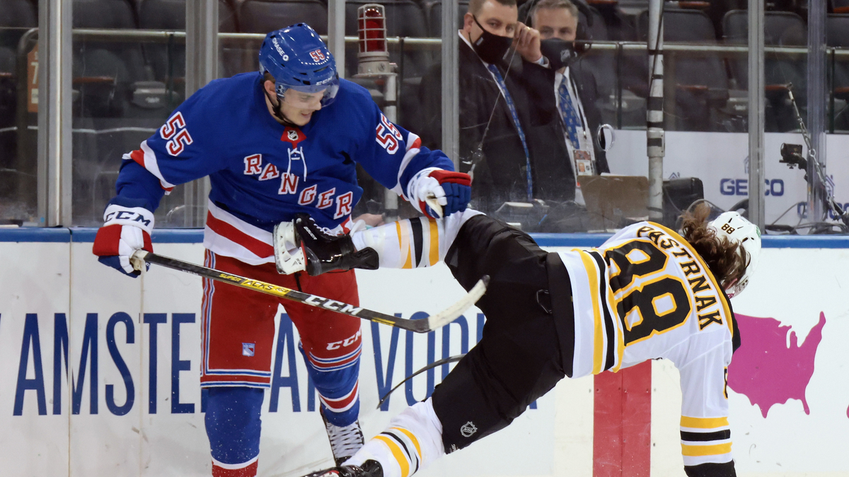 Boston Bruins winger David Pastrnak
