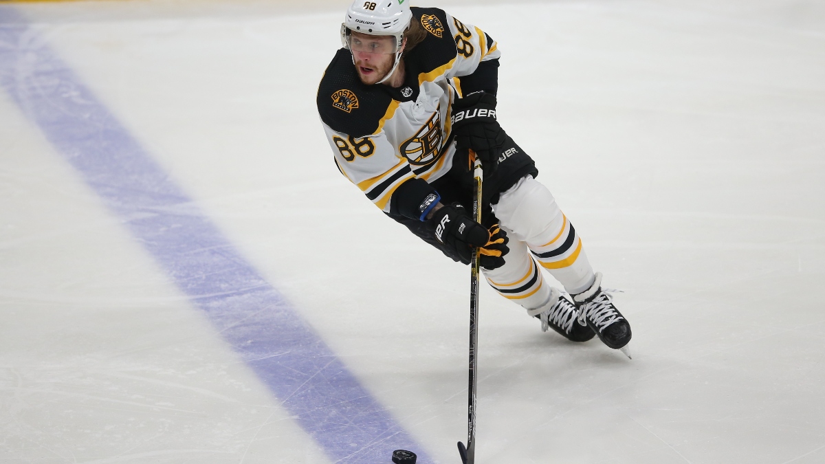 Boston Bruins right wing David Pastrnak