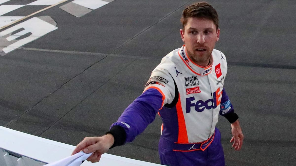 NASCAR driver Denny Hamlin