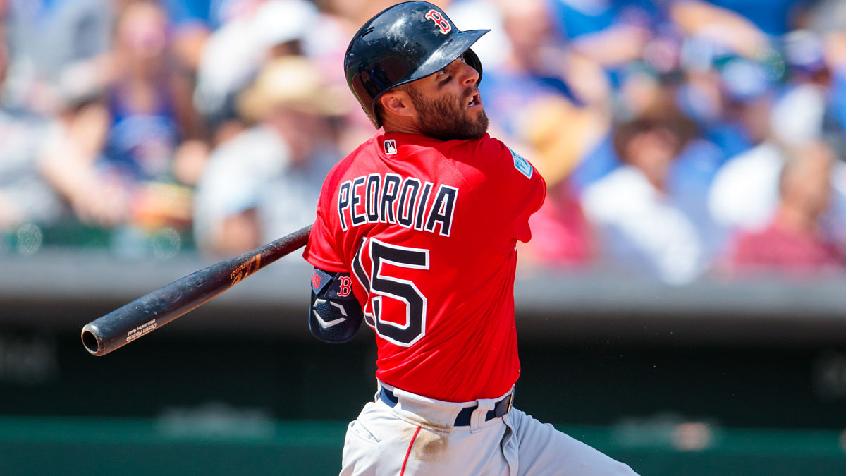 Former Boston Red Sox second baseman Dustin Pedroia