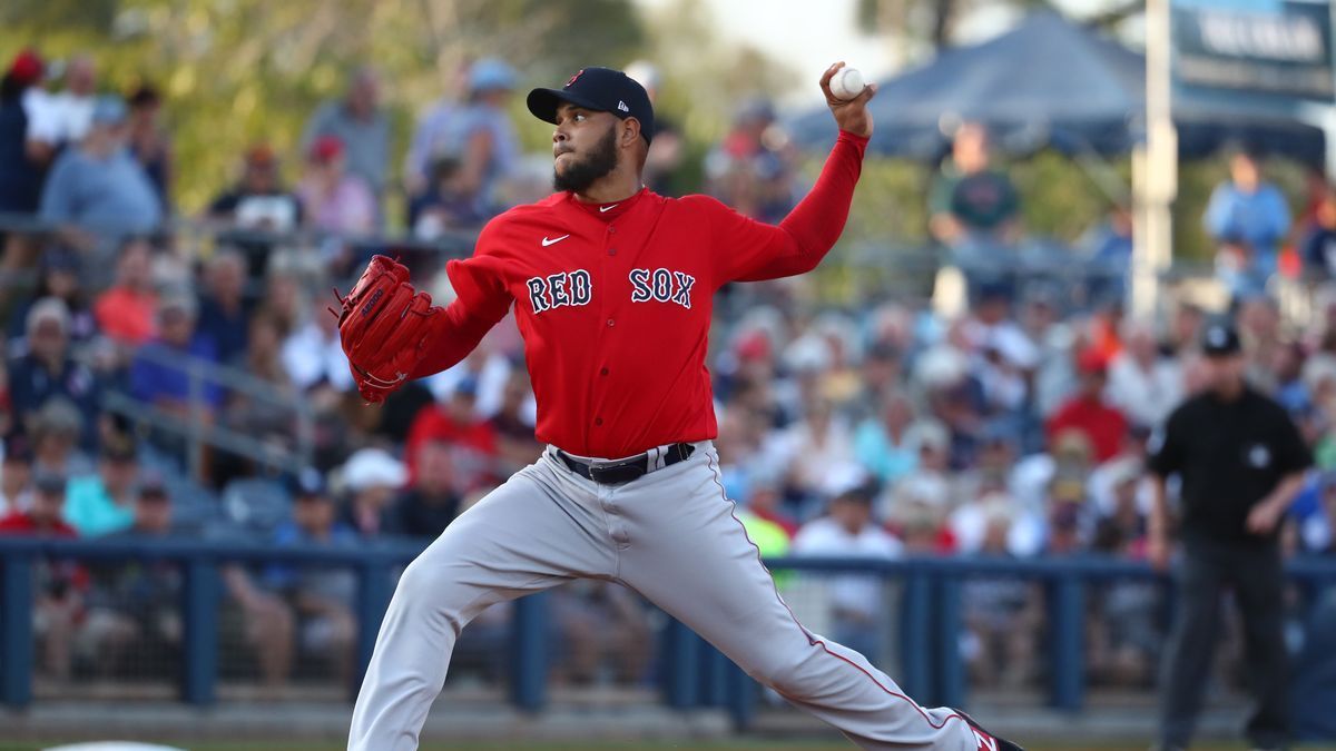Boston Red Sox pitcher Eduardo Rodriguez