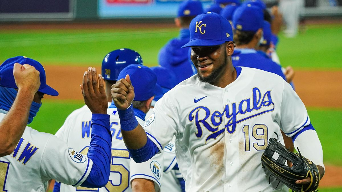 Kansas City Royals outfielder Franchy Cordero