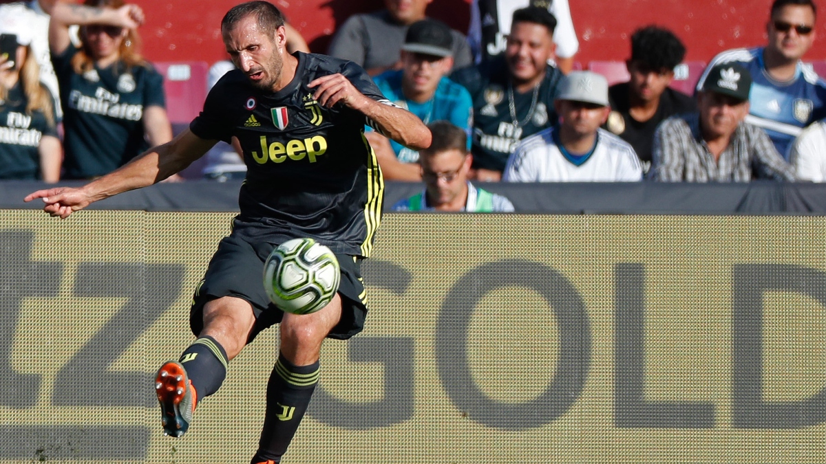 Juventus defender Giorgio Chiellini
