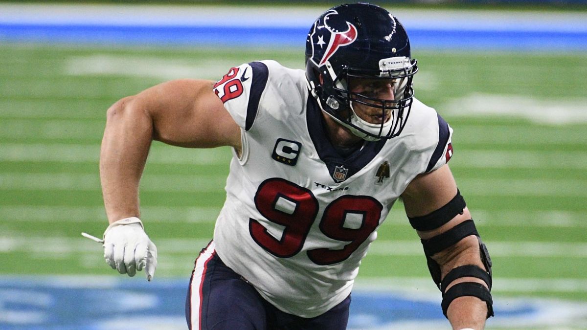 NFL defensive lineman J.J. Watt