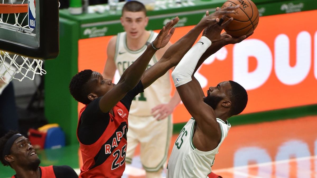 Boston Celtics guard Jaylen Brown