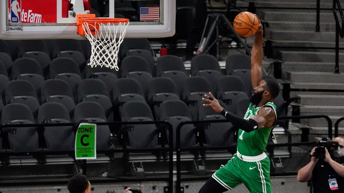Boston Celtics guard Jaylen Brown