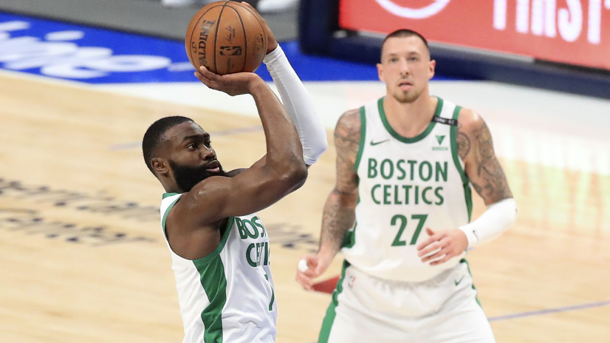 Boston Celtics guard Jaylen Brown