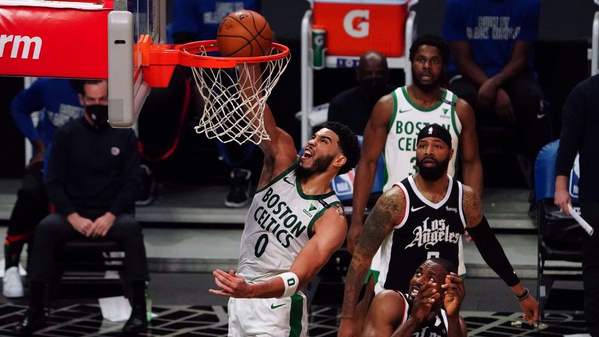 Boston Celtics forward Jayson Tatum