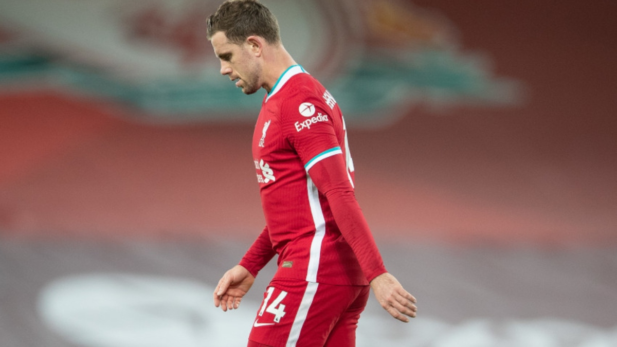 Liverpool midfielder Jordan Henderson