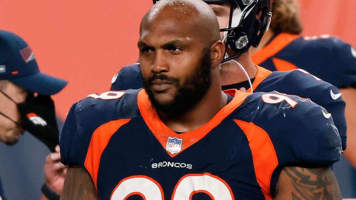 Denver Broncos defensive end Jurrell Casey