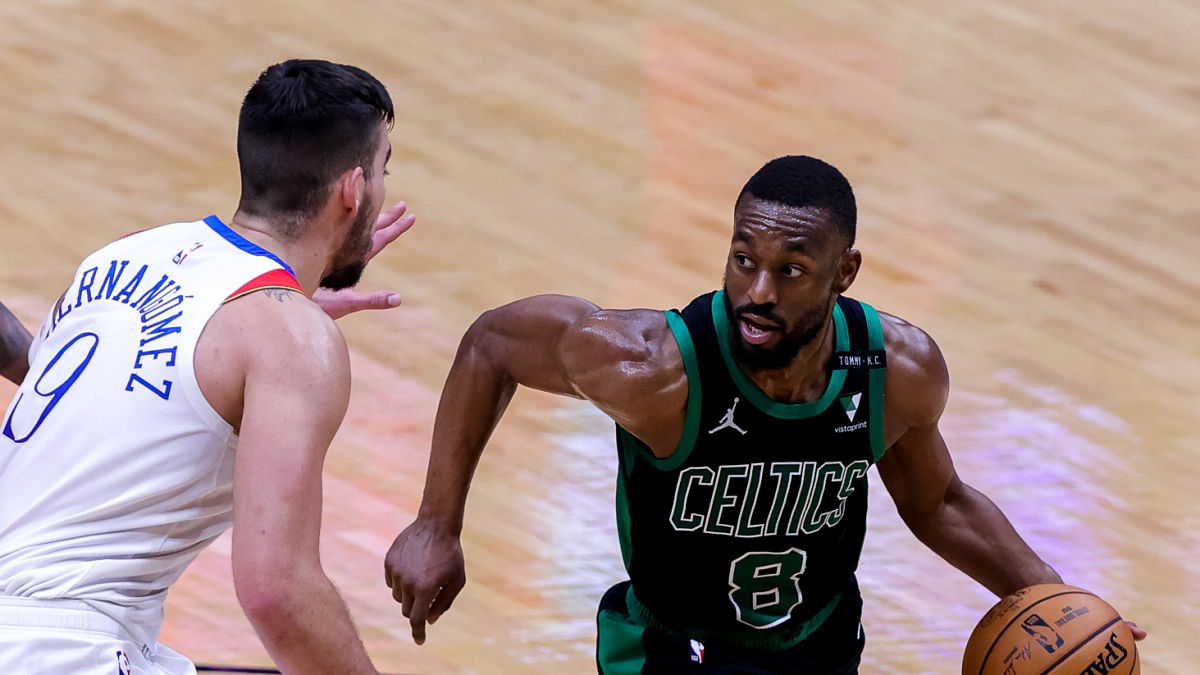 Boston Celtics point guard Kemba Walker