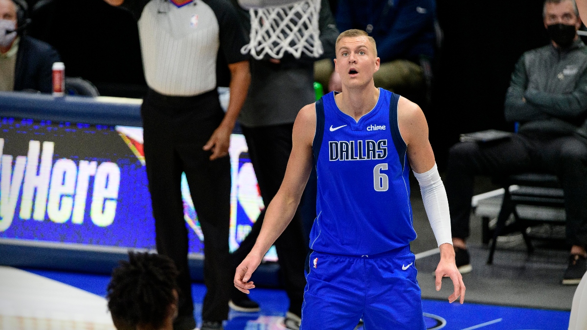 Dallas Mavericks forward Kristaps Porzingis