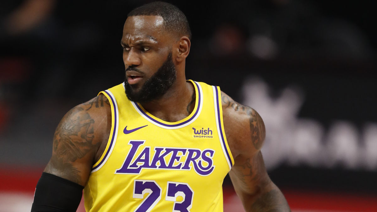 Los Angeles Lakers forward LeBron James