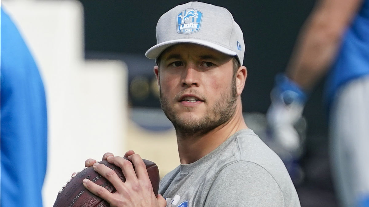 Detroit Lions quarterback Matthew Stafford