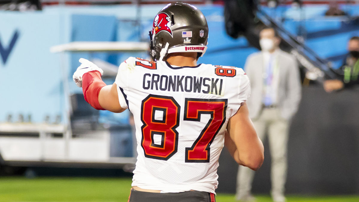 Tampa Bay Buccaneers tight end Rob Gronkowski