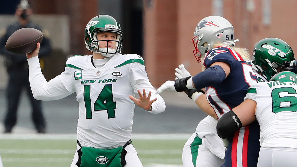 New York Jets quarterback Sam Darnold