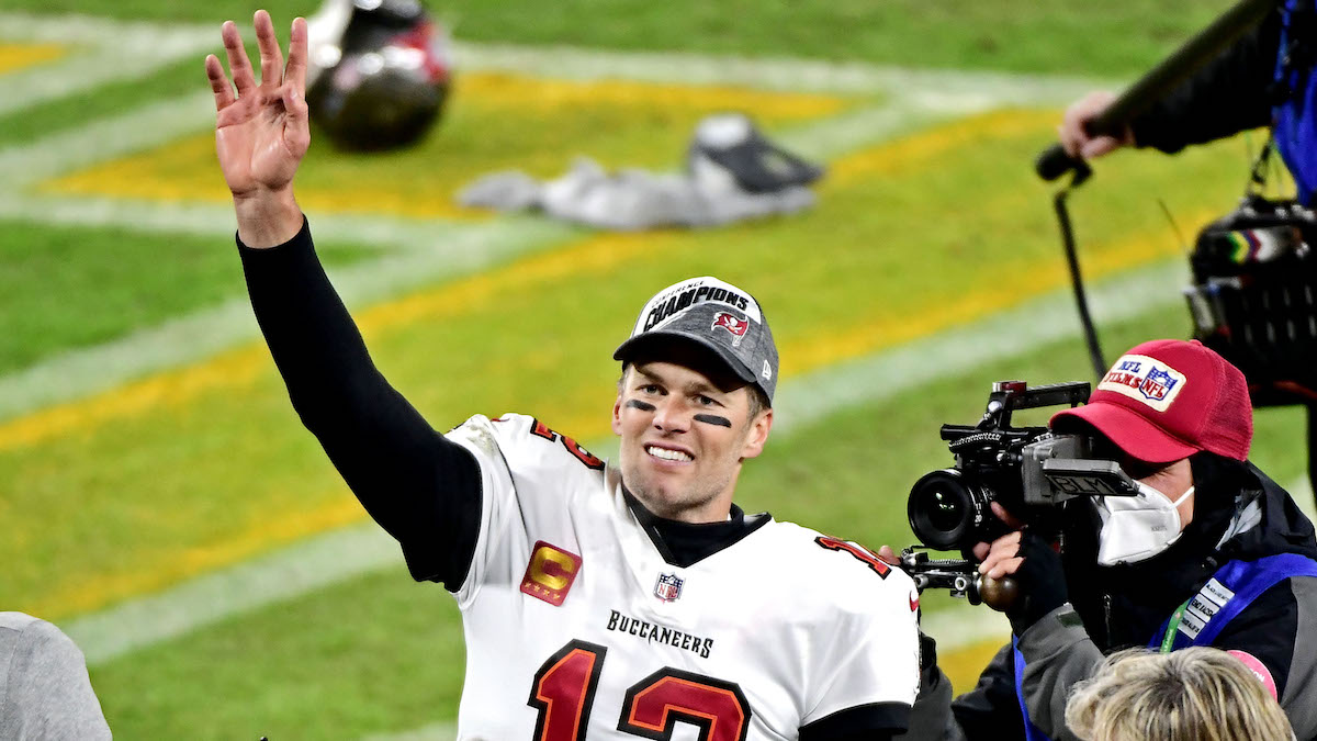 Tampa Bay Buccaneers quarterback Tom Brady