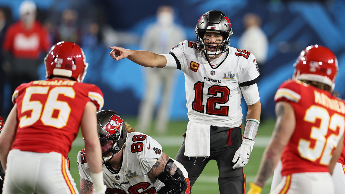 Tampa Bay Buccaneers quarterback Tom Brady