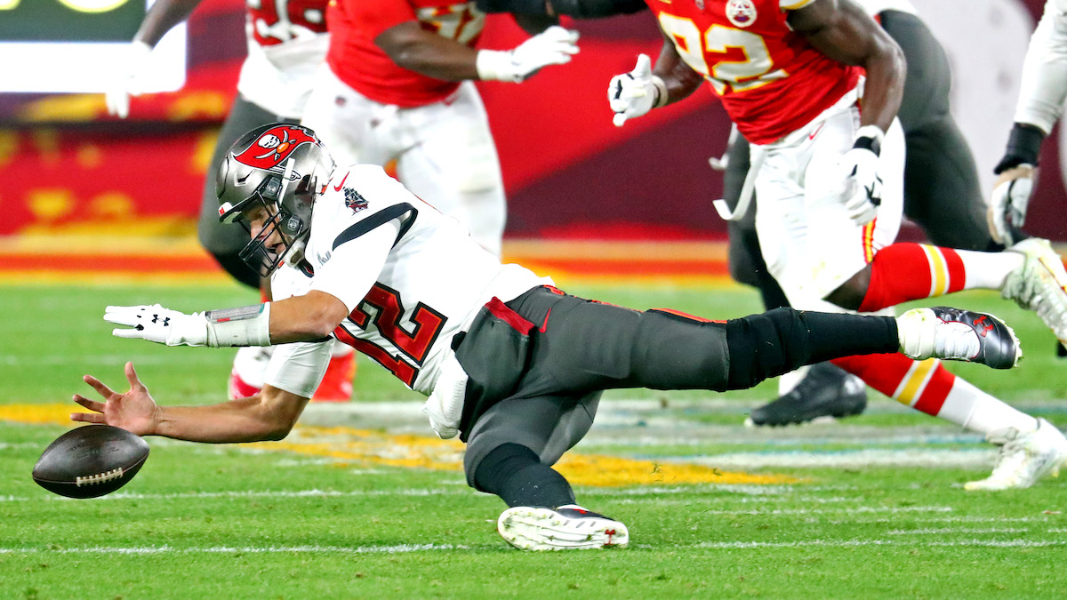 Tampa Bay Buccaneers quarterback Tom Brady