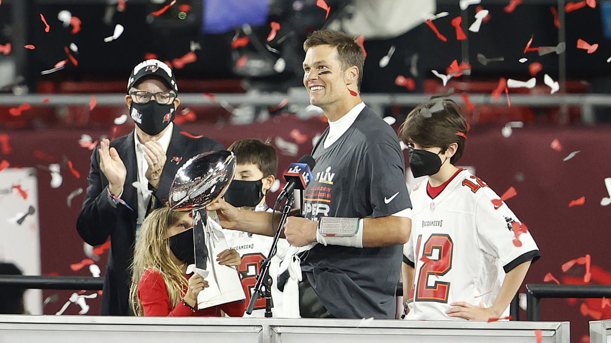 Tampa Bay Buccaneers quarterback Tom Brady