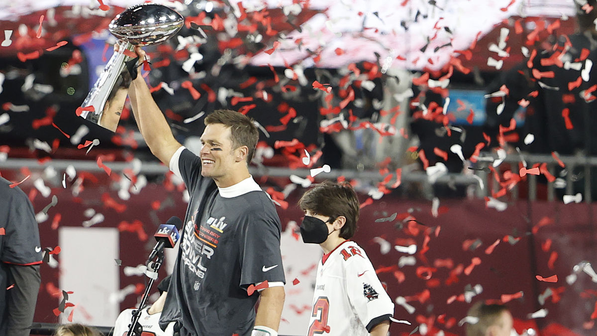 Tampa Bay Buccaneers quarterback Tom Brady