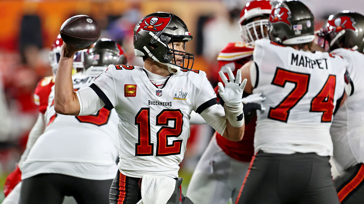 Tampa Bay Buccaneers quarterback Tom Brady