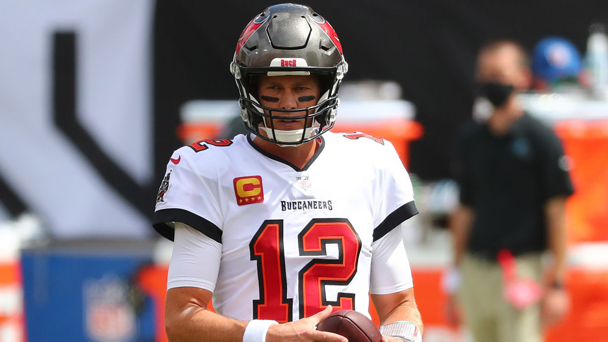 Tampa Bay Buccaneers quarterback Tom Brady