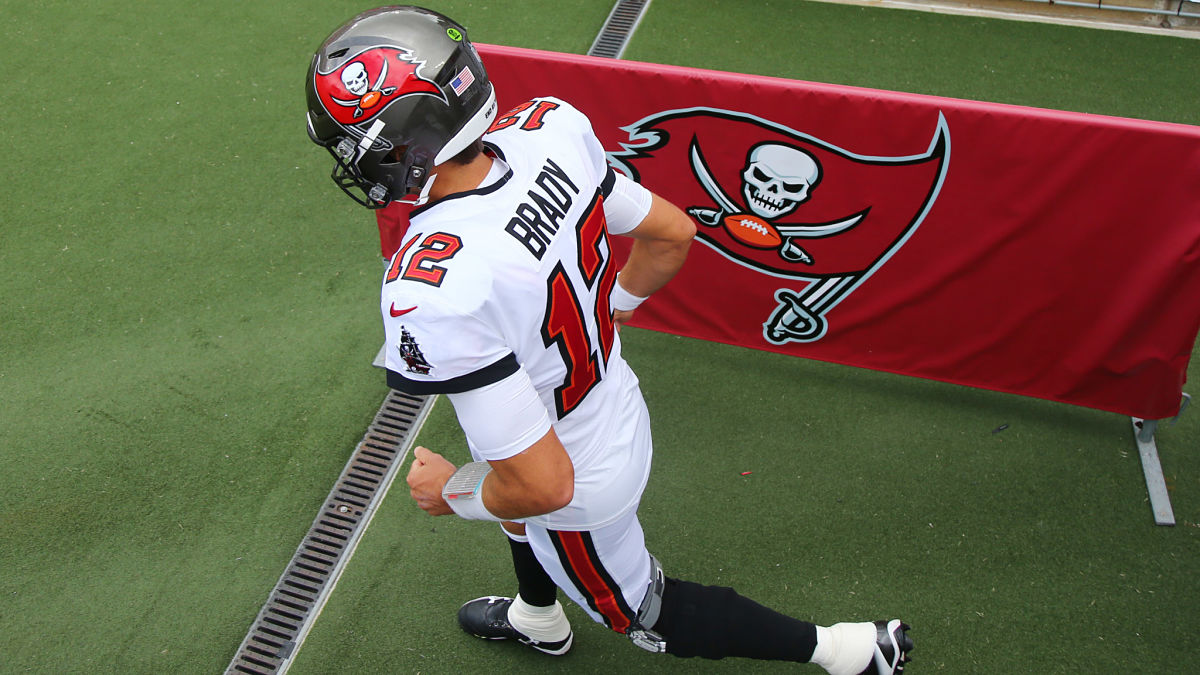 Tampa Bay Buccaneers quarterback Tom Brady