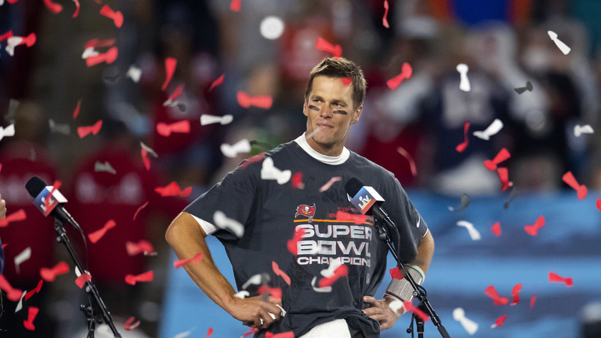 Tampa Bay Buccaneers quarterback Tom Brady