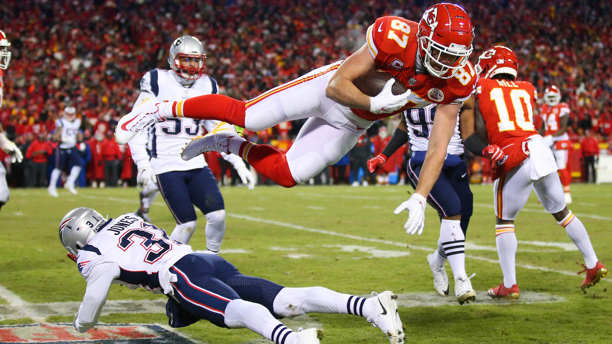 Kansas City Chiefs tight end Travis Kelce