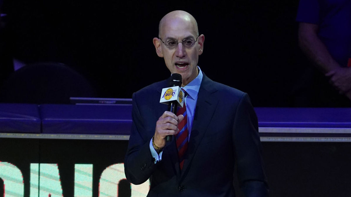 NBA commissioner Adam Silver