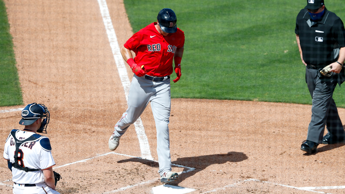 Boston Red Sox first baseman Bobby Dalbec