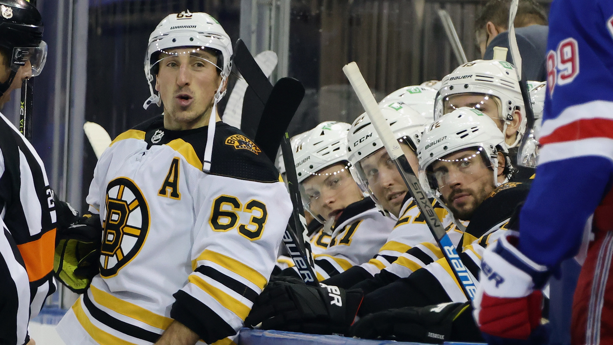Boston Bruins winger Brad Marchand
