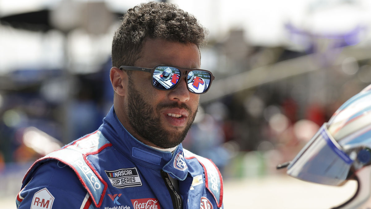 NASCAR driver Bubba Wallace