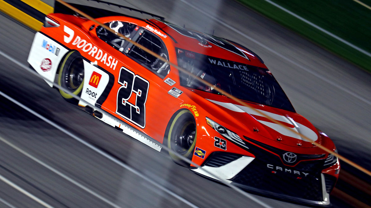 NASCAR driver Bubba Wallace