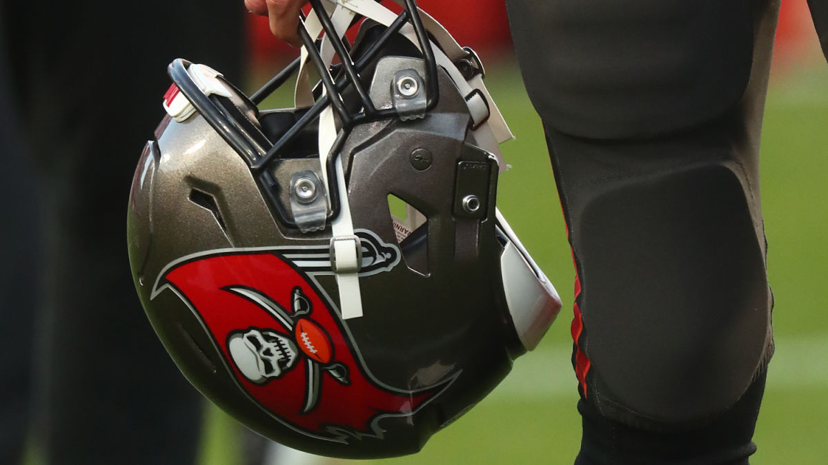 Tampa Bay Buccaneers helmet
