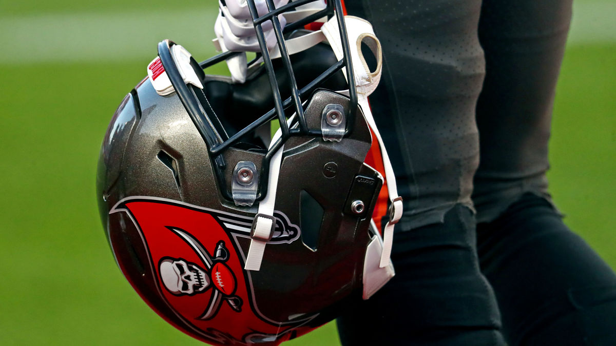 Tampa Bay Buccaneers helmet