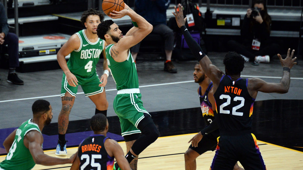 Boston Celtics forward Jayson Tatum