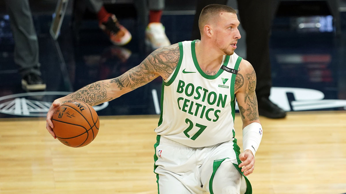Boston Celtics center Daniel Theis