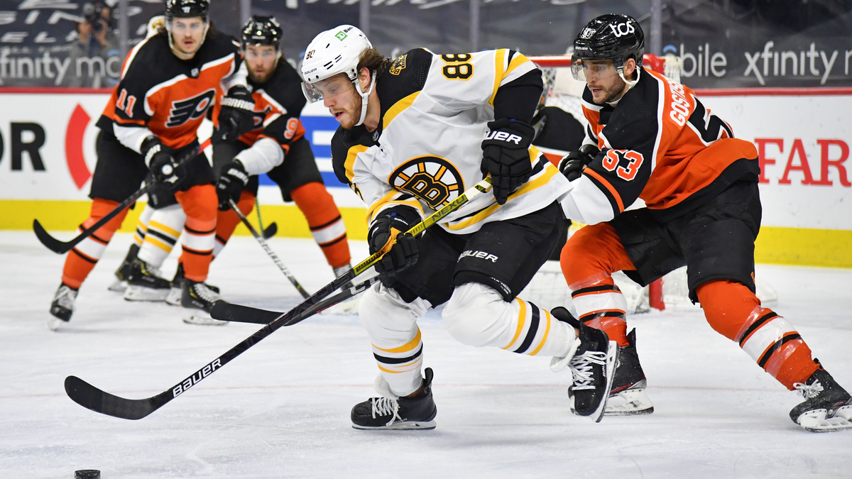 Boston Bruins right wing David Pastrnak