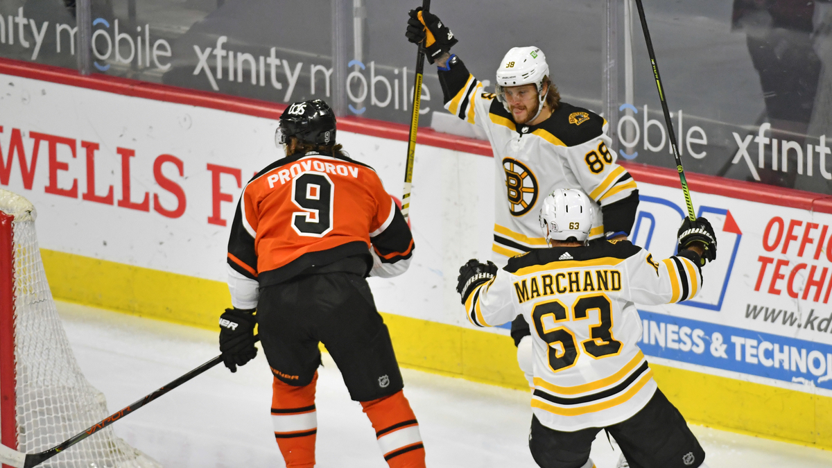 Boston Bruins Winger David Pastrnak