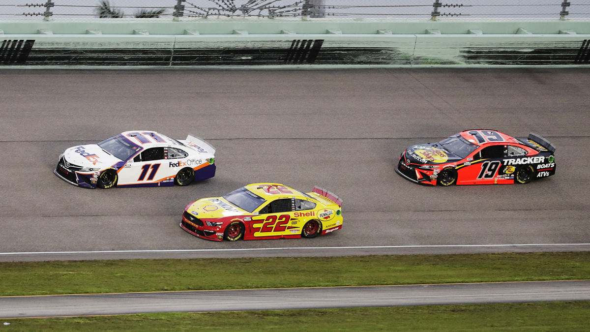 NASCAR driver Denny Hamlin