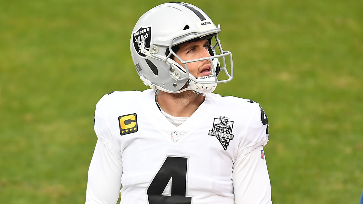Las Vegas Raiders quarterback Derek Carr