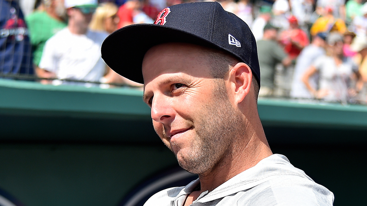 Former Boston Red Sox second baseman Dustin Pedroia