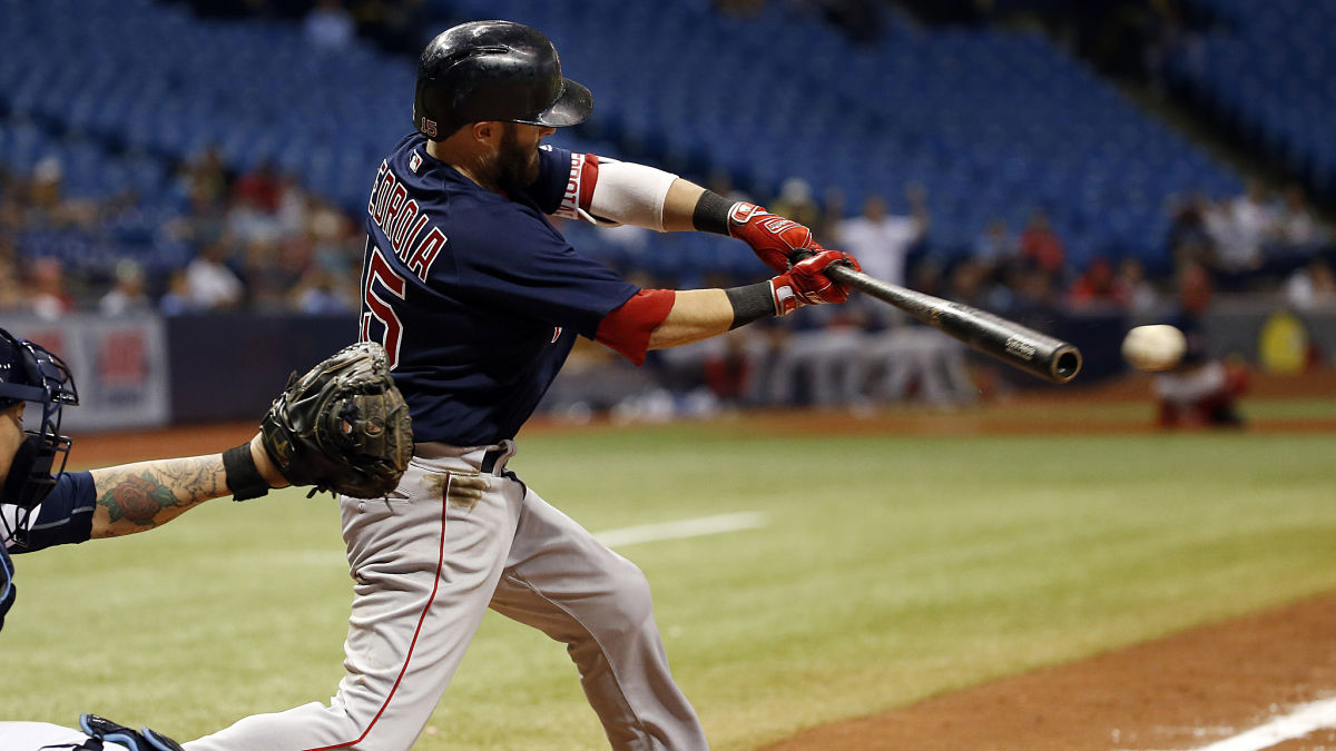 Former Boston Red Sox second baseman Dustin Pedroia