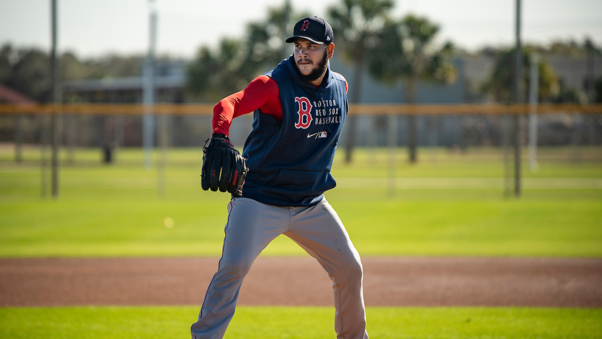 Boston Red Sox pitcher Eduardo Rodriguez